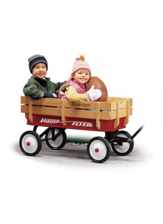 RADIO FLYER Ahşap Korumalı Vagon (Model 22)